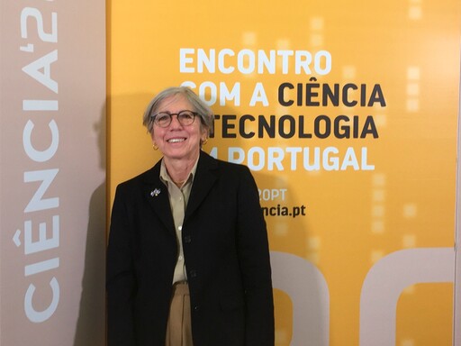 Teresa Barata-Salgueiro recebe Medalha de Mérito da Ciência no Encontro Ciência 2020