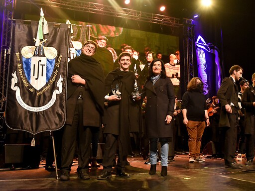 Tuna Universitária do Instituto Superior Técnico premiada no Festival Tágides.