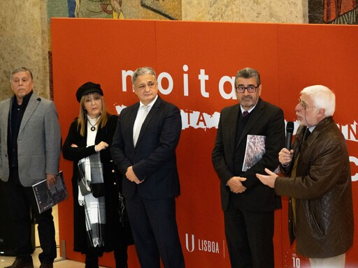 Inauguração da Exposição "Moita Macedo Poeta Pintor"