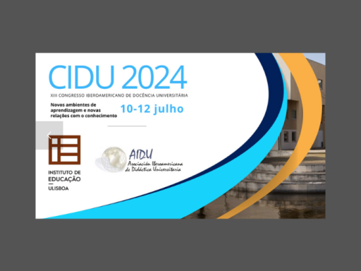 XIII CIDU – Congresso Ibero-americano de Docência Universitária