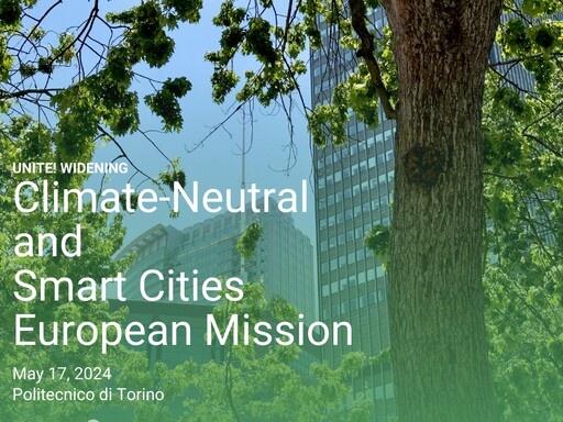 Unite! WIDENING workshop "Climate-Neutral and Smart Cities European EU Mission"